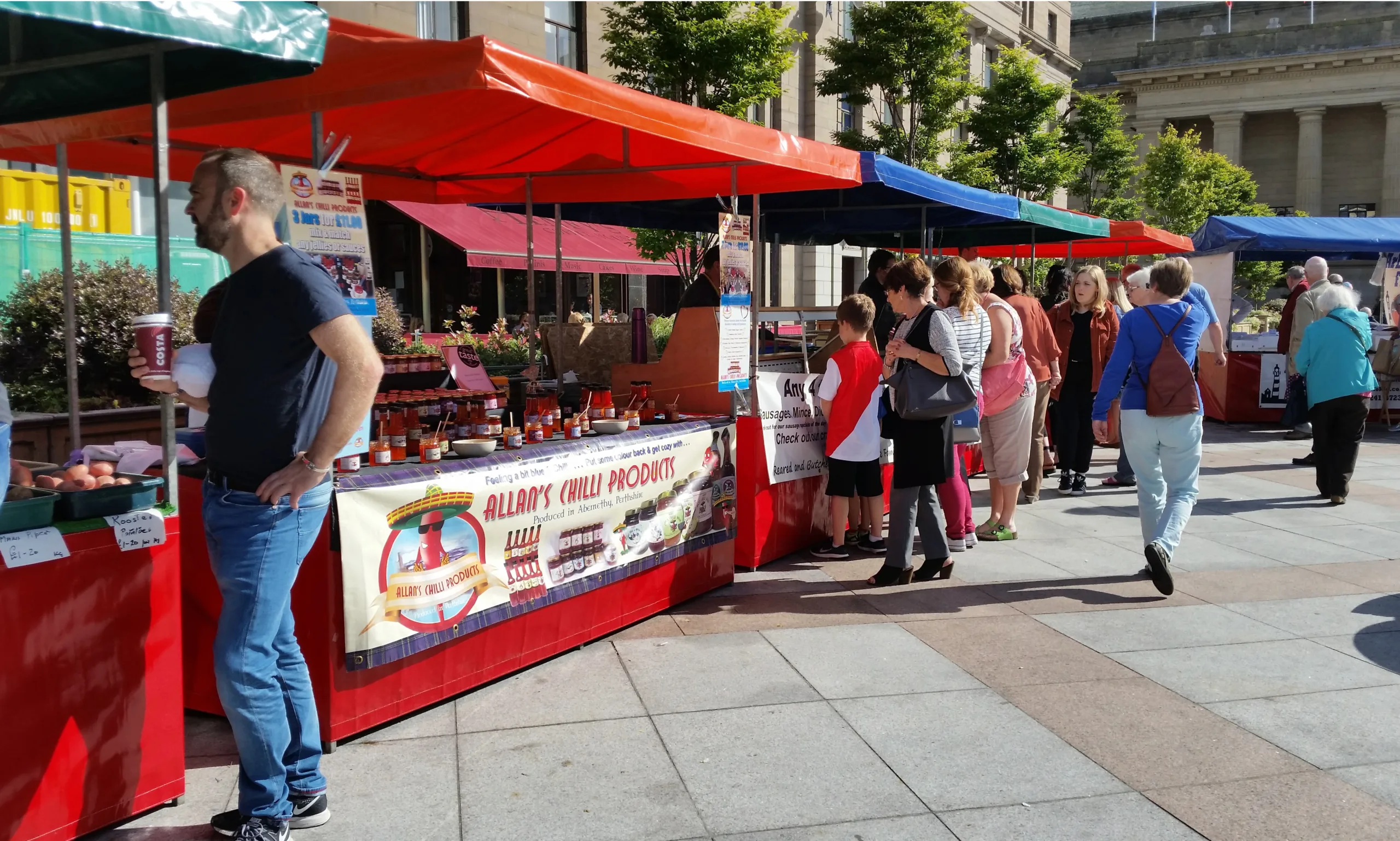 Festival background Dundee Food Festival